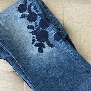 Abercrombie and Fitch high rise jeans